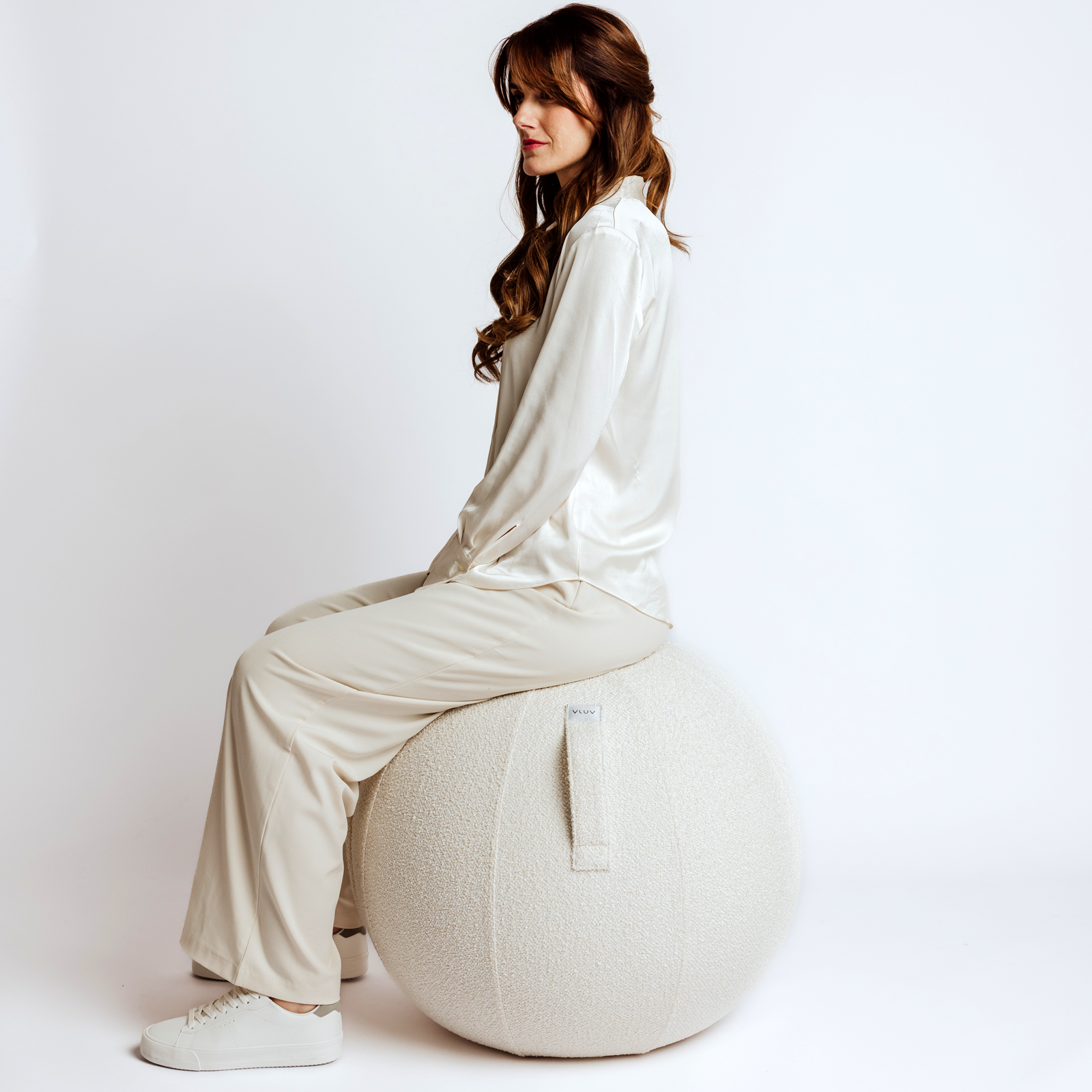 BOL DIVA Bouclé Assis Ball